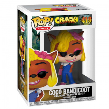 FUNKO POP! - Games - Crash Bandicoot Coco Bandicoot #419